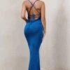 In My Feelings | Royal Blue Cowl Neck Split Maxi Dress -Sangyong Store WB CC HR CL127176 InMyFeelingsRoyalBlueCowlNeckSplitMaxiDress5
