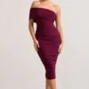 Remember Me | Burgundy One Shoulder Midi Dress -Sangyong Store WB CL124581158 RememberMe BurgundyOneShoulderMidiDress1 2874a891 69d3 460c 8154 80d735226fba