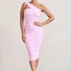 Contour | Lilac One Shoulder Bodycon Midi Dress -Sangyong Store WB CL126710033 ContourLilacOneShoulderBodyconMidiDress3