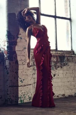 Run The World | Burgundy Sweetheart Neckline Ruffle Maxi Dress 13 Run The World | Burgundy Sweetheart Neckline Ruffle Maxi Dress -Sangyong Store WB CL127687069 RunTheWorldBurgundySweetheartNecklineRuffleMaxiDress HERO ec55f525 0e33 4199 b9d4 76dae3326c5a