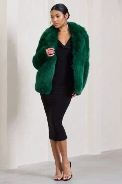 Rosie | Black Sleeveless Cowl-Neck Bodycon Midi Dress -Sangyong Store WB HR CL129538047 HotToddyBottleGreenShortFauxFurCoat0